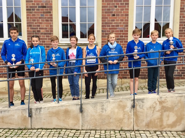 v.l. Jan, Caro, Timon, Matthea, Marit, Jana, Nico, Ian und Pi